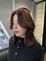 ジゼル(GiseL)&nbsp;秋ブラウンxレイヤーカット