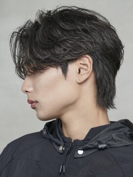 フィフス 神南(fifth) 渋谷メンズパーマシャドウパーマ緩め波巻きパーマッシュウルフ◆