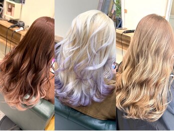 テト(teto)の写真/人気のハイライトやインナーカラー、グラデーションなど好みに合わせたデザインカラーお任せ下さい◎