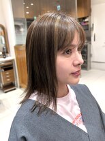 ピークアブー アヴェダ ギンザシックス(PEEK-A-BOO AVEDA GINZASIX)&nbsp;ハイライト/デザインカラー/ナチュラルハイライト/ミディアム