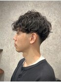 波打ちシャドウパーマ
