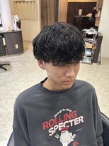 ブランシェ 西松山店 マッシュシャドウパーマ