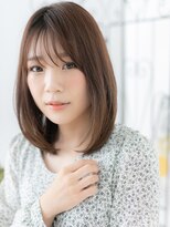 エイトサロン 八潮(8salon)&nbsp;八潮/髪質改善/グレージュブラウン×ミディアムレイヤーカットn