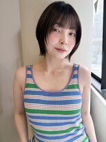 トゥルーズ 梅田茶屋町店(TLUUS)&nbsp;【TLUUSダークパープルミルクブラウンナチュラルショート】