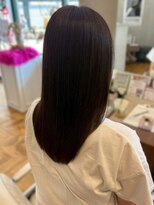 カミソメヤイロドリ(髪染やIRO-D-ORI) ダークアッシュ 髪質改善 美髪 艶髪 髪質改善ストレート