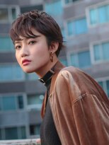 デビュー バイ アミ 北中城(debut by A.M.I)&nbsp;ダークパープル/ナチュラルショート/ミルクブラウン/夏/北中城