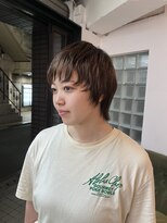 カウチ(Kauti)&nbsp;ダークパープル/ナチュラルショート/ミルクブラウン/夏/池袋