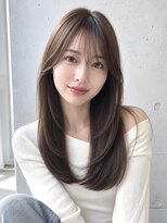 ノア(NOA) 【NOA】韓国風小顔レイヤー×艶髪ロング髪質改善