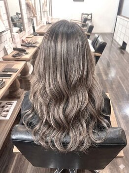 ジェンテ ヘアサプライ(GENTE hair&supply)の写真/海外ハイライトや地毛ハイライトで叶う、自分らしい髪型と海外レイヤーの質感☆