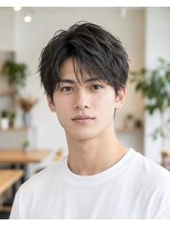 ロア(Roa.)&nbsp;コンマショートシャドウフェザーパーマ