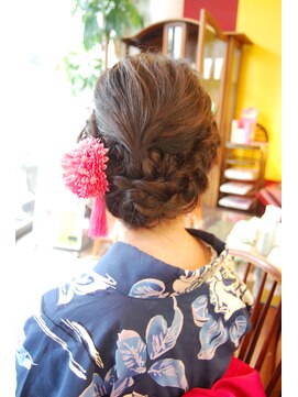 ベル(BELL) 浴衣の季節♪イイですね☆浴衣・髪型・着付【BELL桜新町/用賀】