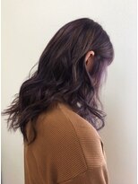 ダスティ 豊科駅前店(Dasty)&nbsp;パープルアッシュウェーブ似合わせカット