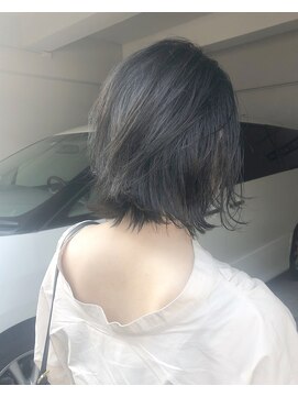 ヘアーアンドアトリエ マール(Hair&Atelier Marl) 【Marl】ダークブルージュカラーの抜け感ボブ♪