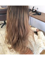 ヘアアンドリラクシングルーム アールフラン(Hair&Relaxingroom arFranc)&nbsp;オンブレベージュカラー