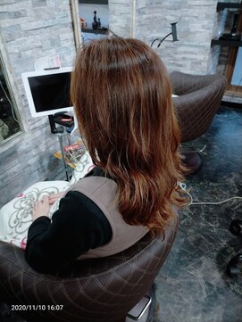 ヴィソップ(V.S.O.P) 秋の立体オレンジ系カラー