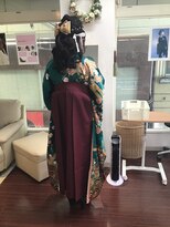 ヘアサロン ユニティ(Hair Salon Unity) キュートハーフアップ