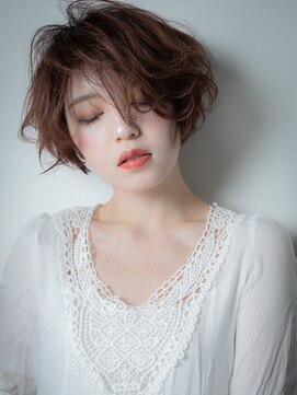 カバーヘアアンドスパ ブリス 浦和(COVER HAIR&SPA bliss) 外国人風大人ガーリー抜け感小顔ボブショートv浦和20代30代40代