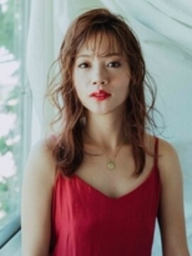 フラミューム たまプラーザ(flammeum) ガーリーツヤ感セミディ【たまプラーザ】