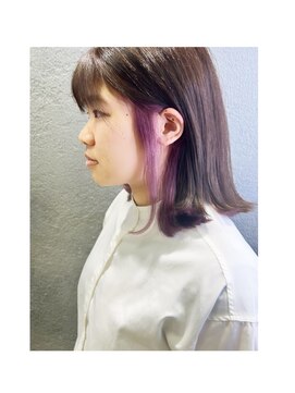 ラヴリア クルメ(LOVERIA KURUME) インナーカラー