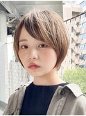 流しバングショート　大場猛
