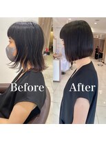 アッシュ 下丸子店(Ash)&nbsp;ミニボブで毎日を楽しませんか？