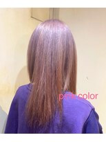 髪質改善と縮毛矯正の専門店 サンティエ(scintiller)&nbsp;ピンクベージュカラー