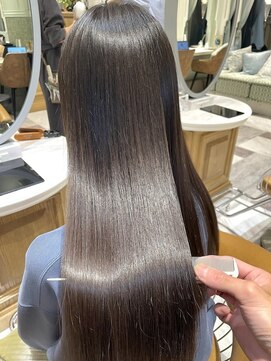 エル バイ ロンド 関(elle by Lond) 髪質改善/縮毛矯正×ショコラアッシュヘルシースタイル【関】