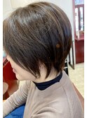 トップふんわりショートボブ