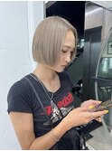 くすみベージュ/ハイトーンベージュ