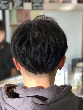 フレンズ 環状通東店(friend's) マッシュツーブロックポイントパーマ 7