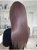 "Sakabe"ラベンダーカラーとロングヘア