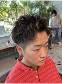 メンズツイストスパイラルパーマ