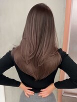 サイン 表参道(SIGN)&nbsp;韓国ヘアイメチェンハッシュカット似合わせカットレッドブラウン