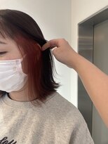 アヴァンスアンス 広島袋町店(AVANCE.ens)&nbsp;イヤリングカラーピンク