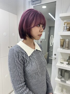 ガガ 心斎橋(GAGA) 美髪◎ピンクブラウン/エアリーロング/髪質改善/ハイトーン