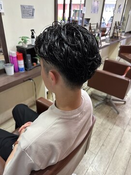 レガ(le ga) 【トレンド】毛流れナチュラルパーマ