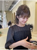 【snuw mina】お呼ばれヘアセット