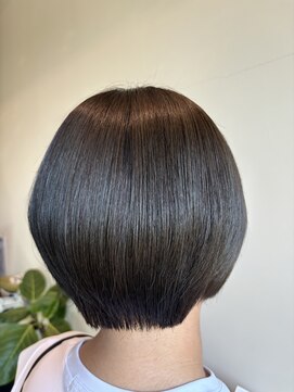 ヘアサロン エン(hair salon en.) オリーブブラウンカラー