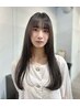 【期間限定♪】前髪の縮毛矯正+カット+oggiottoトリートメント付き♪