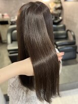 エルバイラビス 大宮(elu by lovis)&nbsp;《chihina》ダークブラウン/艶カラー/韓国/大宮