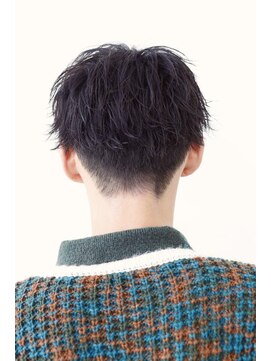 リップスヘアー 銀座(LIPPS hair) 波巻き 刈り上げ マッシュ