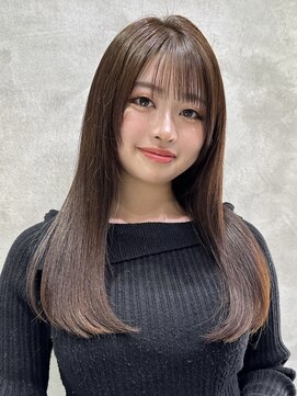 ロンドネートゥル 新潟(Lond naitre) 新潟／万代　髪質改善ローレイヤー艶チョコカラー