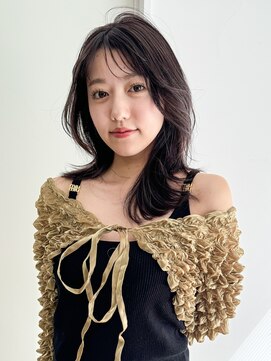 アルバム 新宿(ALBUM SHINJUKU) 顔周りレイヤーロング美髪韓国ヘアおくれ毛_F20343