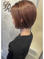 リレーション(Relation) ピンクベージュショートボブ