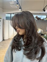 メリー オオサカ(Merly Osaka)&nbsp;smoky brown × layer cut