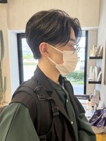 クリアーオブヘアー 本山店(CLEAR of hair)&nbsp;◎前下がりセンターパート/メンズカット