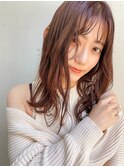 ブリーチなし◯オレンジカラー、アプリコットオレンジ/天神大名