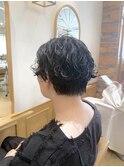 ハンサムショート/ショートカット/ショートパーマ