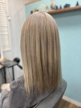 テーラヘアー 南行徳店(TELA HAIR) ミルクティーベージュ