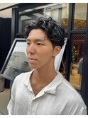 【JILI】ラルフカール &nbsp;メンズショート　パーマ ◎上辻